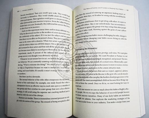 原子习惯 英文原版 Atomic Habits 建立好习惯打破坏习惯的简单方法 微小的习惯对生活的巨大影响力 James Clear 英文版进口英语书籍 商品图2