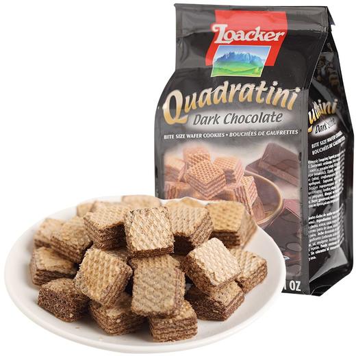 莱家黑巧克力味威化饼干125g 商品图0