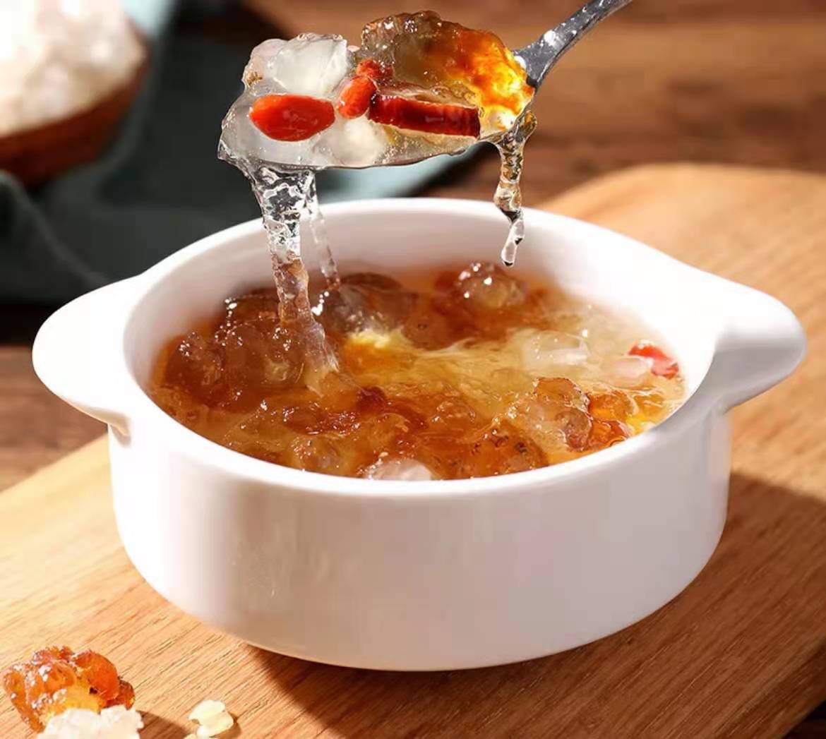 【平民燕窝】雨子坊 胶妍羹 云南天然野生桃胶/皂角米/雪燕组合 每盒