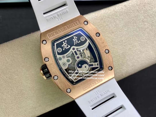 KV #理查德龙虎🤜RM35镶钻表壳 蓝宝石镜面镂空表面 左青龙 右白虎背面龙虎字样～不一样的RM035 商品图2