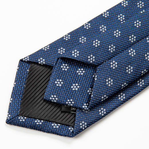 【礼盒装】罗蒙免打结拉链领带男士正装商务韩版休闲窄款懒人提花领带 商品图5