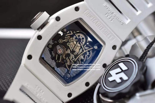 【ZF Factory2021网红款 RM55】匠心力作 成就无限经典——理查德米尔RM055白陶瓷系列硬汉腕表！【五大“毒”步表林之处】 商品图9