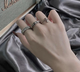 克罗心𝐂𝐡𝐫𝐨𝐦𝐞 𝐡𝐞𝐚𝐫𝐭𝐬 十字架条戒