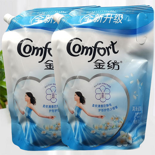 金纺护理剂（清新柔顺）900毫升 商品图0