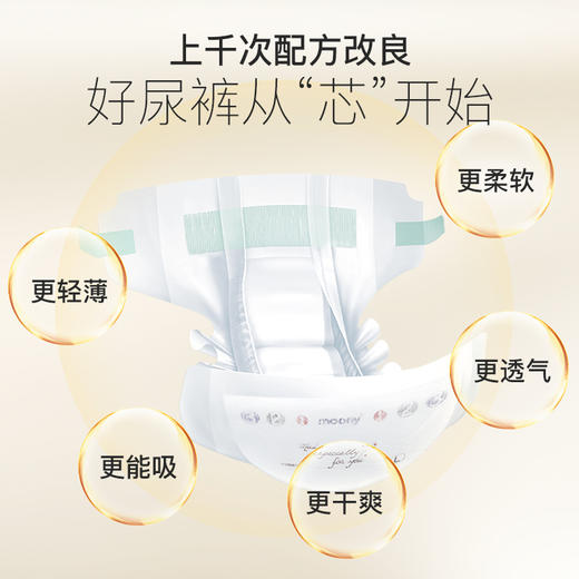 日本moony尤妮佳极上通气 4包 商品图3