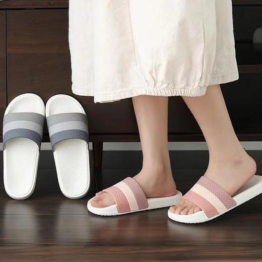 【买一送一】拖鞋女夏情侣款家用软底防滑室内浴室家居拖鞋男 商品图3