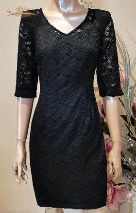 YIQU丨“温馨花都”连身裙（黑色）PT