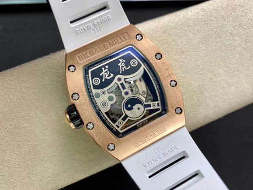 KV #理查德龙虎🤜RM35镶钻表壳 蓝宝石镜面镂空表面 左青龙 右白虎背面龙虎字样～不一样的RM035 商品图10