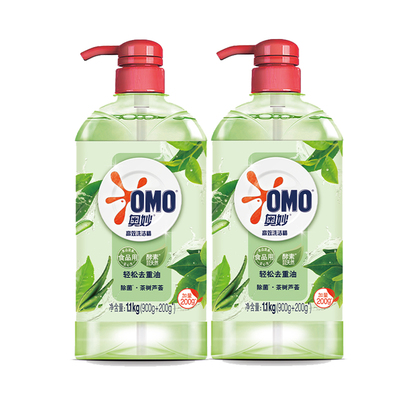 奥妙*洗洁精（茶树除菌）900克+200克