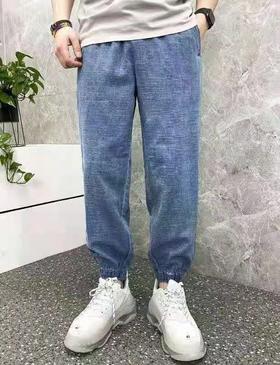 品牌：阿里阿西亚 男士时尚休闲裤 货号：990