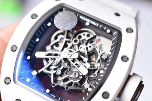【ZF Factory2021网红款 RM55】匠心力作 成就无限经典——理查德米尔RM055白陶瓷系列硬汉腕表！【五大“毒”步表林之处】 商品图1