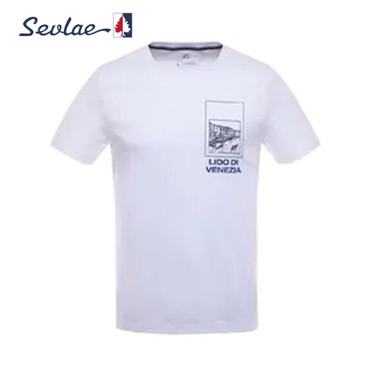 圣弗莱春夏男式圆领短袖T恤衫F122994536 商品图0