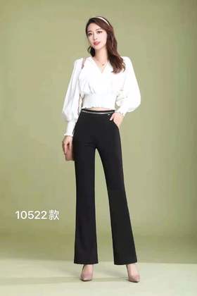 露婷玉女士筒喇裤货号：10522
