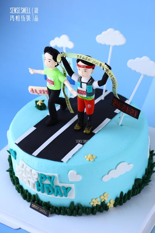 G84运动、跑步（翻糖奶油蛋糕，请提前3-5天预订） 商品图5