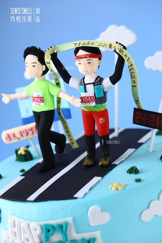 G84运动、跑步（翻糖奶油蛋糕，请提前3-5天预订） 商品图1