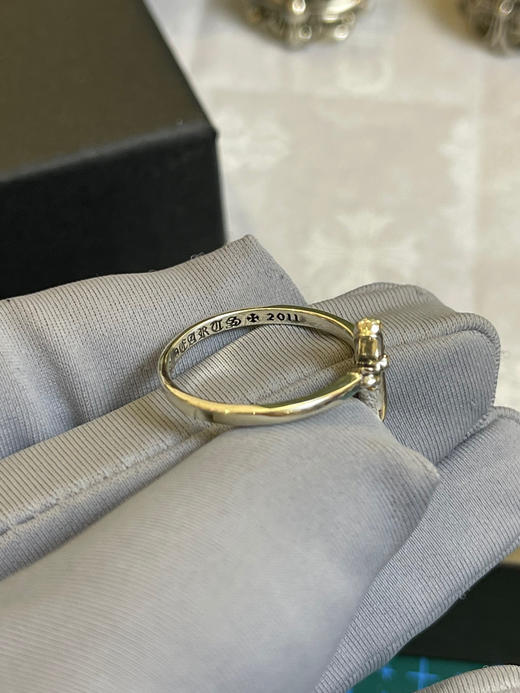 克罗心𝐂𝐡𝐫𝐨𝐦𝐞 𝐡𝐞𝐚𝐫𝐭𝐬 十字架条戒 商品图5