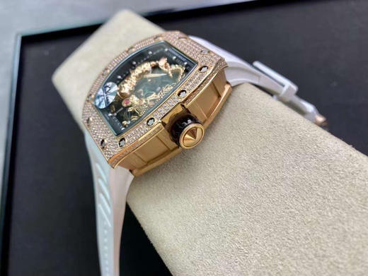 KV #理查德龙虎🤜RM35镶钻表壳 蓝宝石镜面镂空表面 左青龙 右白虎背面龙虎字样～不一样的RM035 商品图11
