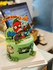 植物大战僵尸芝士糊转印手绘奶油生日蛋糕 商品缩略图2