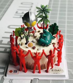 奥特曼天团打怪兽