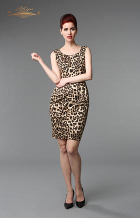 【特惠】YIQU丨“爱之梦”背心裙（豹纹）P