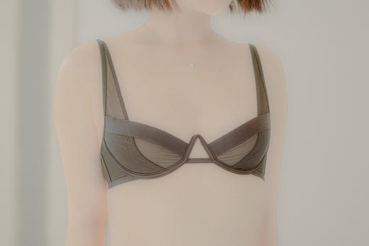 Her Senses｜感官 01-B005-YN  倒V 3/4钢圈  [ 黑 ] 商品图1