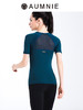 AUMNIE 百褶网纱露背T恤 Pleated Mesh Tee 商品缩略图1
