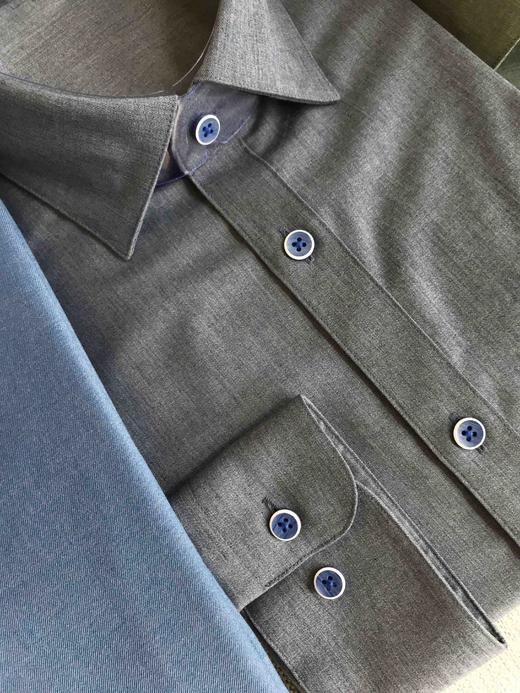 【高级定制】噢蜜ooomeooo高级定制优秀竹纤维面料男长袖衬衫 商品图7