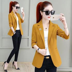 KLJ-春新款薄款洋气时尚短款小西装外套