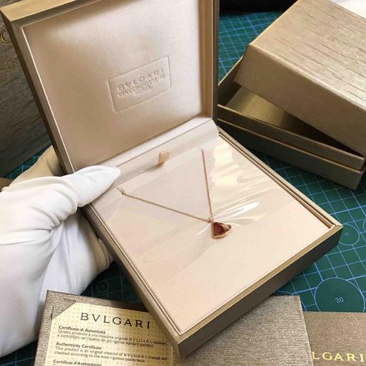 宝格丽小红裙扇子项链 商品图4