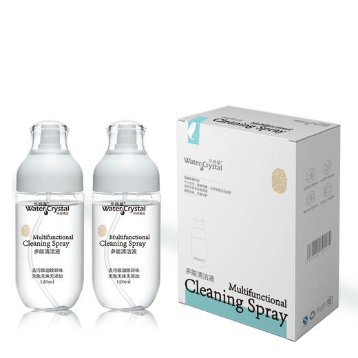 【一擦即净 免水洗】水纯晶多功能清洁液 除污渍去油去血渍妆渍酱油渍除异味 食品级安全无异味 商品图4