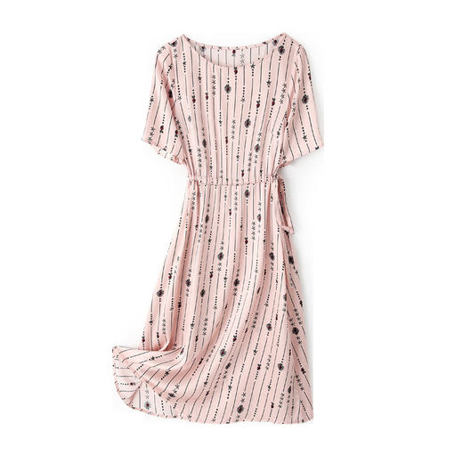 上海旗袍厂ASE-2316真丝连衣裙 商品图4