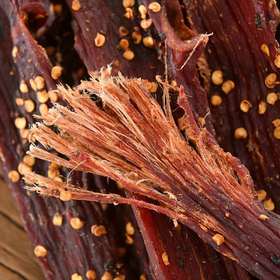 【香格里拉牦牛肉干】绿色健康、美味营养、筋道十足（一袋半斤）