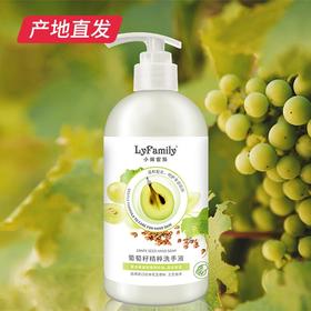 【小琳家族】葡萄籽洗手液 450ml/瓶 厂家直发