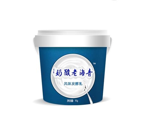 小西牛 青海老酸奶 1kg 商品图1