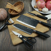 锤纹刀具5件套礼品套装厨房套刀不锈钢水果刀锻打菜 商品缩略图0