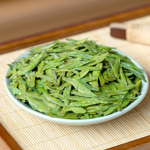 茶叶 龙井 绿茶  明前龙井 浓香型 茶饮 五虎 500g 商品图2