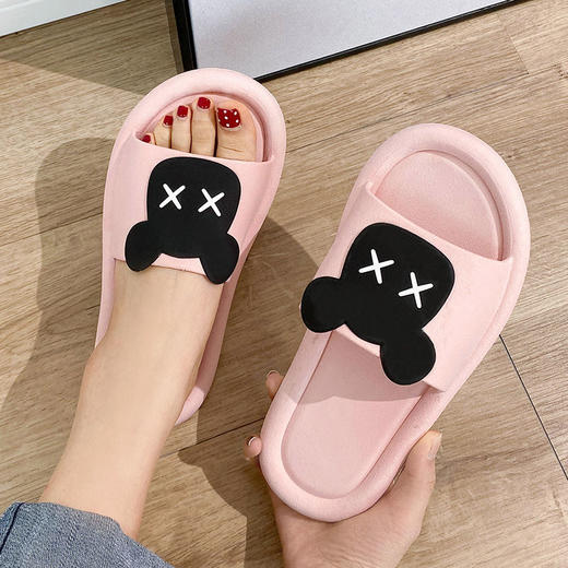 拖鞋女夏情侣家居可爱外穿防滑男拖鞋 商品图1