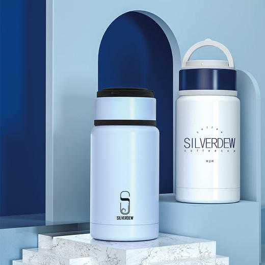 诗芙迪(SILVERDEW)不锈钢迷你口袋保温杯男女水杯子小巧便携200ml 商品图5