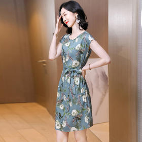 上海旗袍厂ASE-2311真丝连衣裙