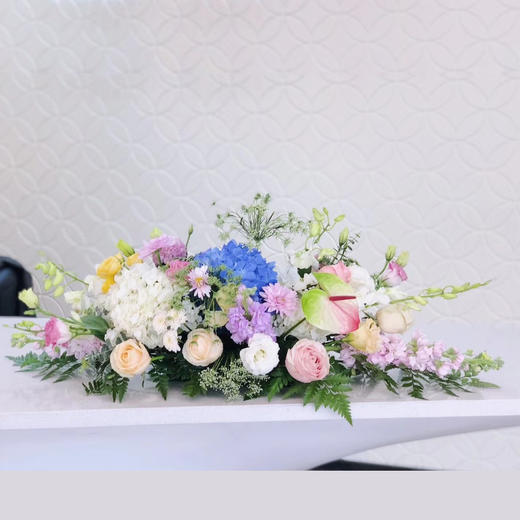 「辉煌」-平铺缤纷前台插花 商品图0