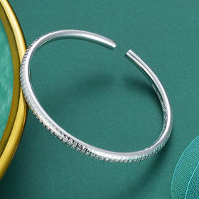 S999银心经手镯【YXYLSZ007】2101