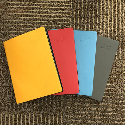 皮面读书笔记本、阅读笔记本记事本、读后摘要本、书摘本、商务精英笔记本 商品图0