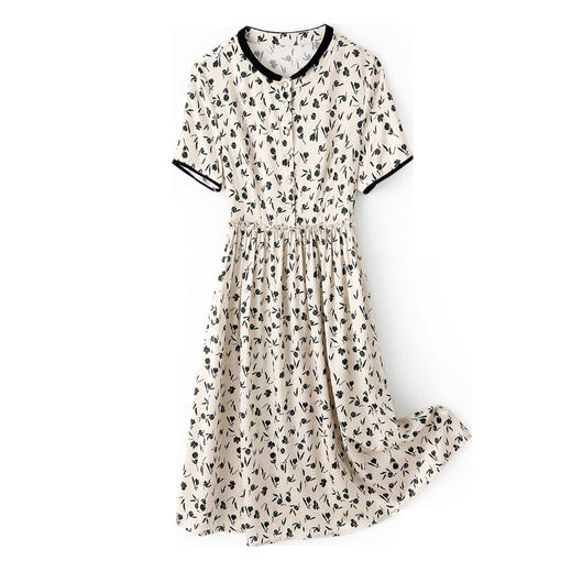 上海旗袍厂ASE-2317 真丝连衣裙 商品图4