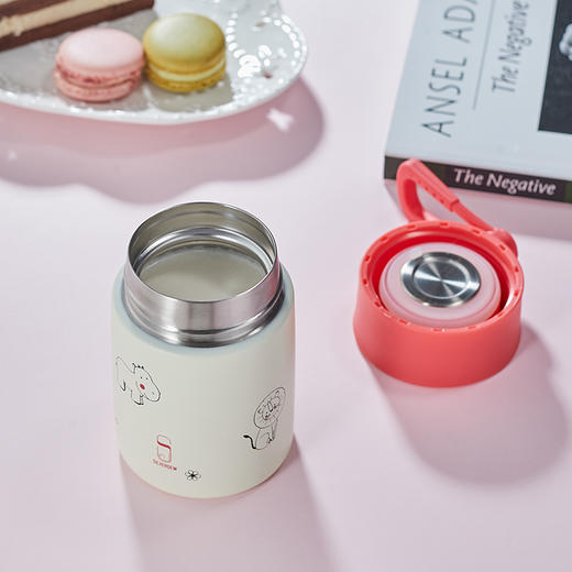 诗芙迪(SILVERDEW)迷你保温早餐杯男女水杯子牛奶杯小巧便携230ml 商品图2