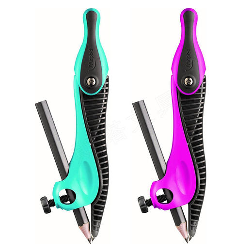 MAPED马培德曲线360度圆规 尺 量角器 文具套装 519118数学组 商品图0