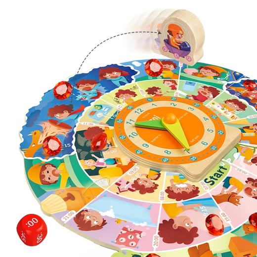 TOI我的时间规划游戏TPZY111儿童桌游早教 商品图5