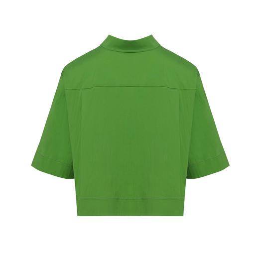 VIMAGE纬漫纪女装夏季新款时尚轻薄透气开衫短款上衣V1509122 商品图5