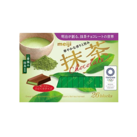 明治 抹茶味巧克力120g