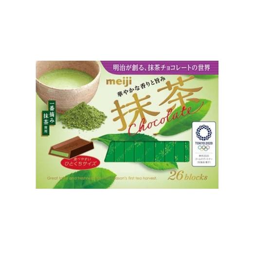 明治 抹茶味巧克力120g 商品图0