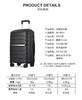 花花品质生活 | 假期出游鉮器-「新秀  丽代工厂同厂生产」抗摔防刮 静音万向轮登机行李箱来啦！轻型韩国进口pp材质行李箱！ 商品缩略图9